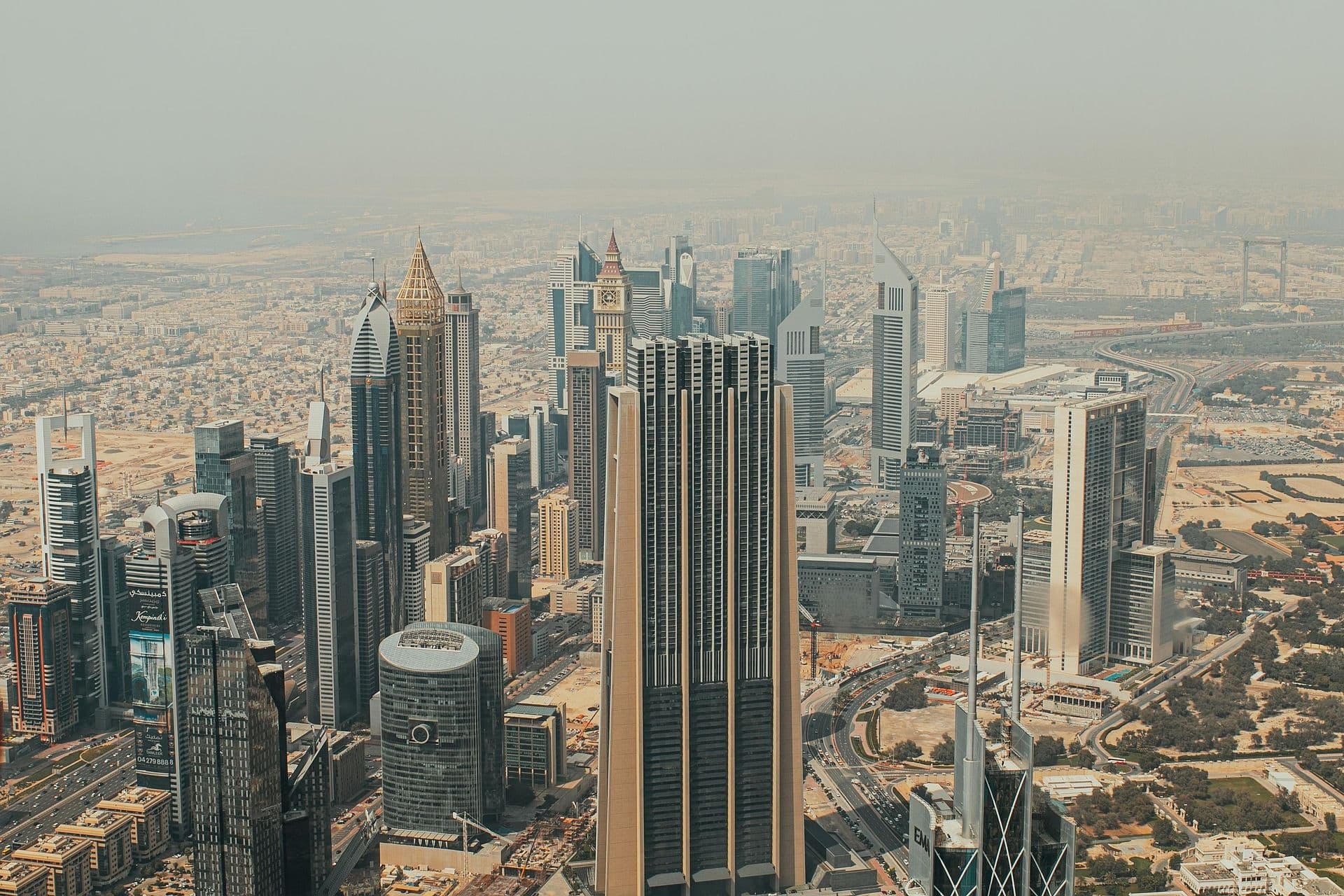 Gebäude in Dubai.