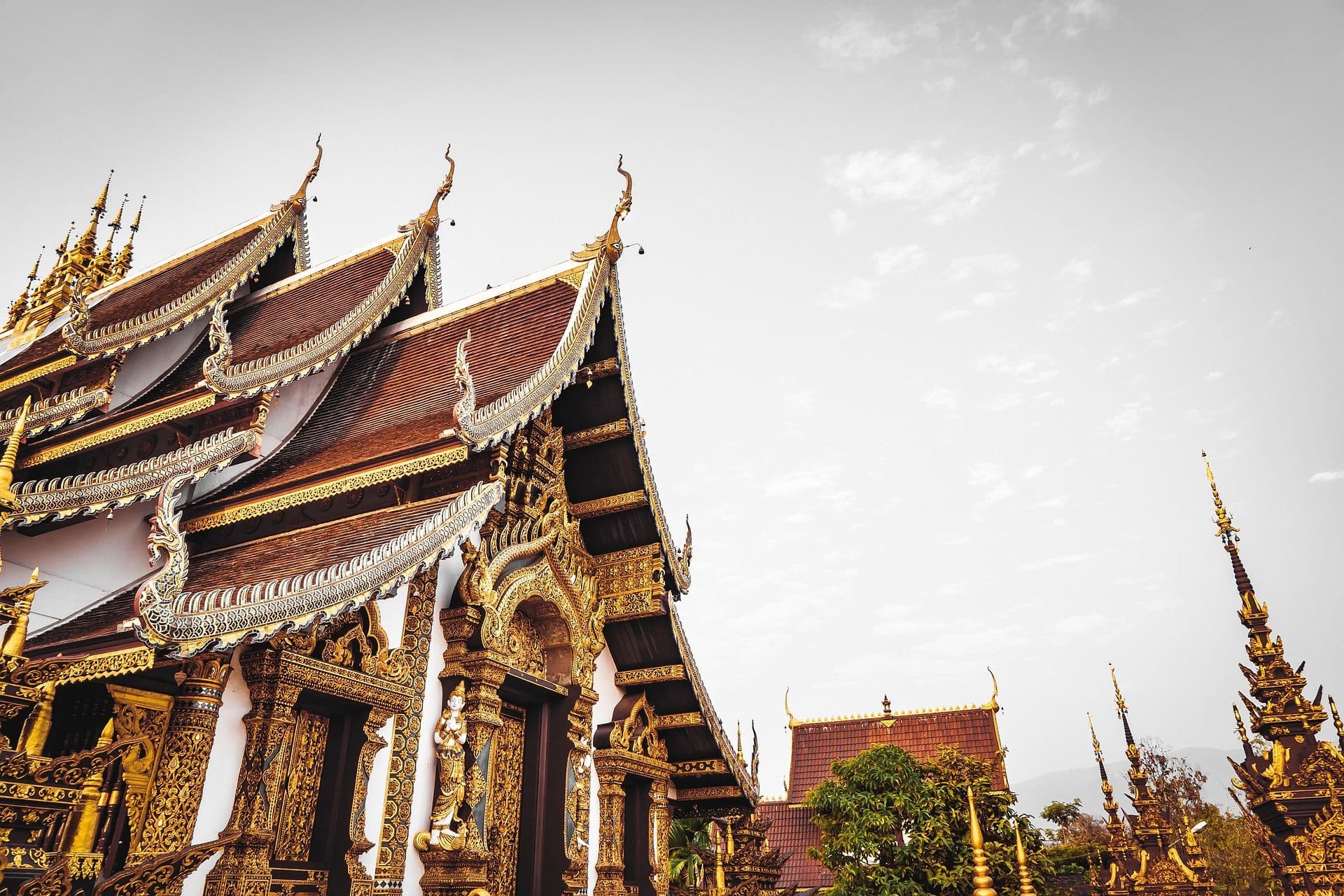 Tempel in Thailand.